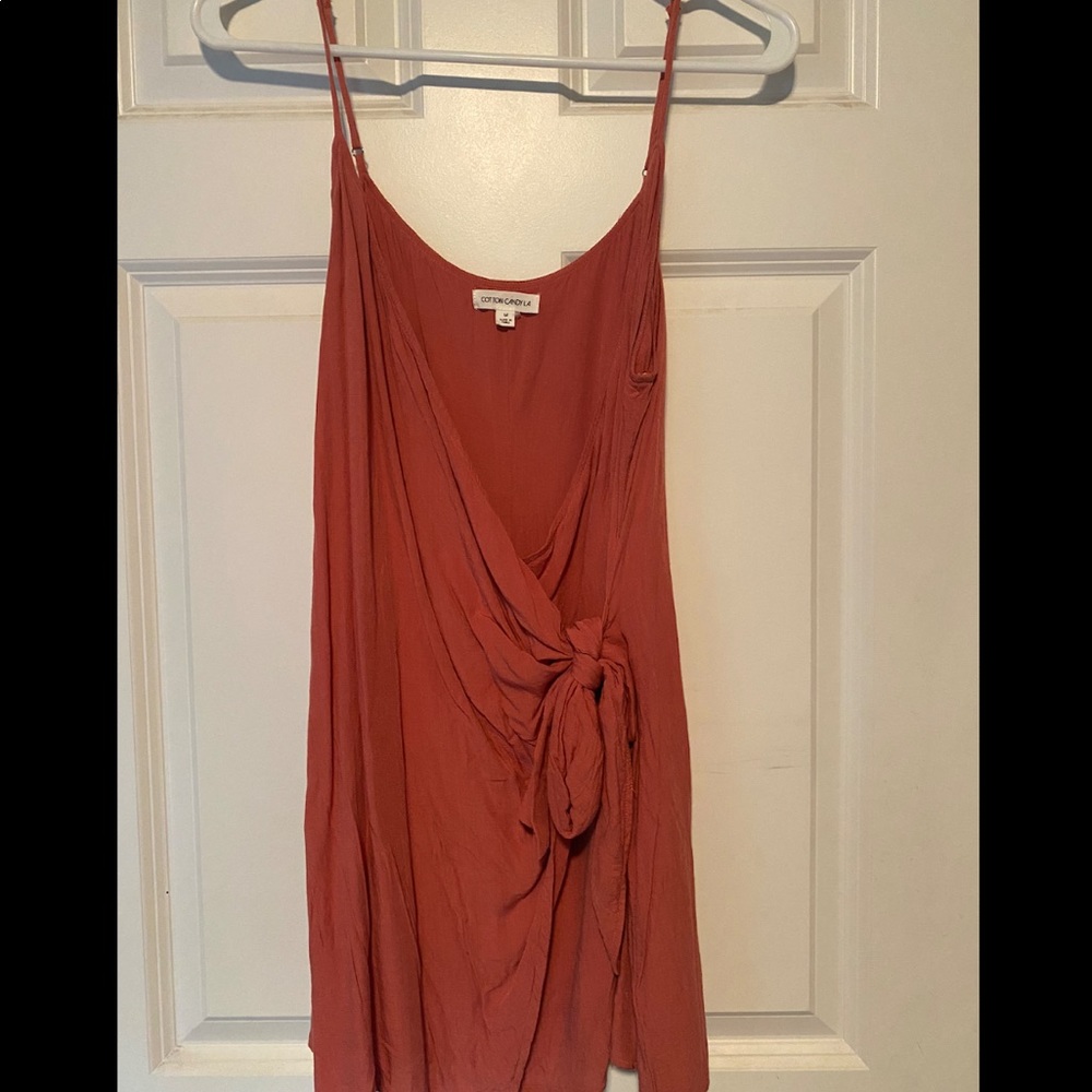 Wrap Mini Dress